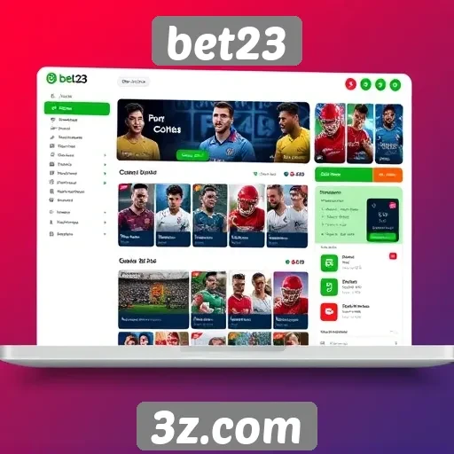 Interface do site bet23 é acessível e amigável