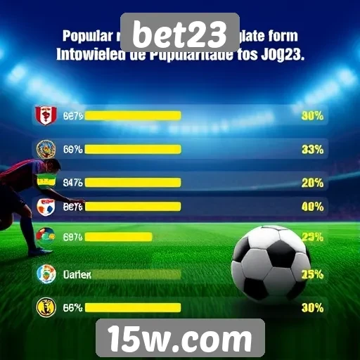 Estudo sobre a popularidade dos jogos no Bet23